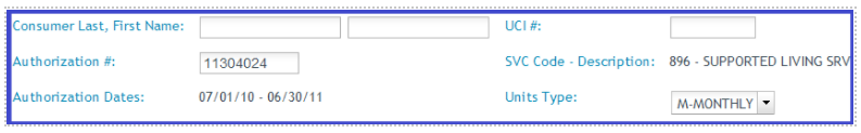 Invoice Header fields.